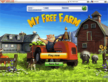 Tablet Screenshot of myfreefarm.com
